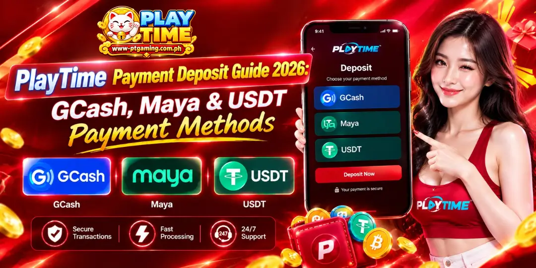 PlayTime Payment Deposit Guide 2026: GCash, Maya & USDT Payment Methods 1 image deposit guide playtime