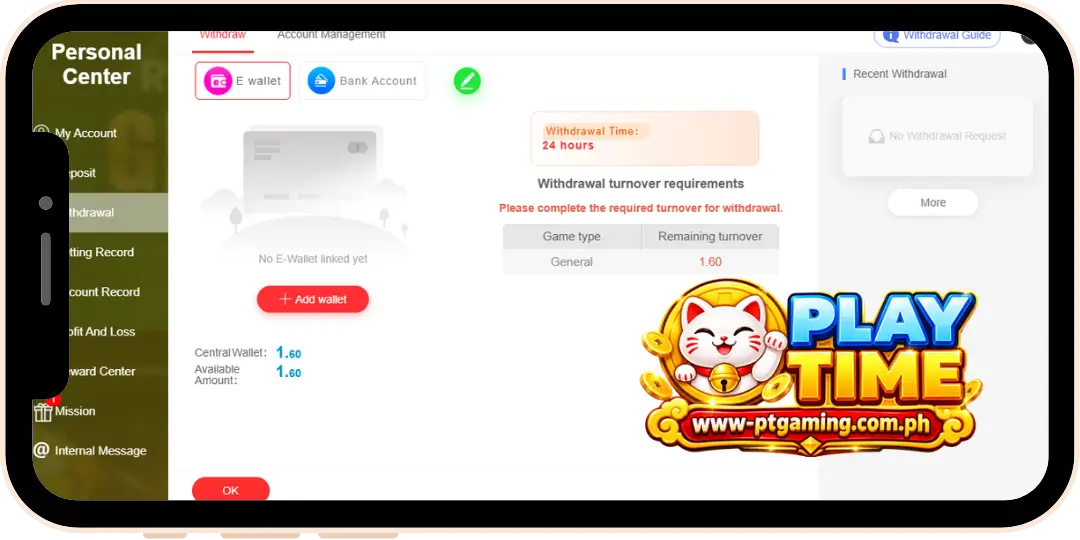 PlayTime Payment Withdrawal Guide 2026: GCash, Maya & USDT 2 image guide withdrawal playtime